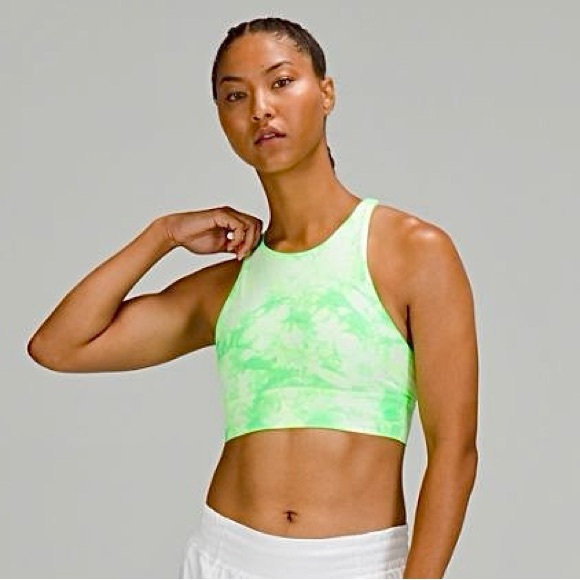 lululemon athletica Other - Lululemon Energy Bra High Neck Long Line Shibori *Medium Support B-D - Size 6